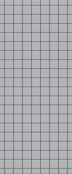 Grey Checkerboard Acrylic Shower Wall Panel 2440mm x 1220mm (3mm Thick) - CladdTech