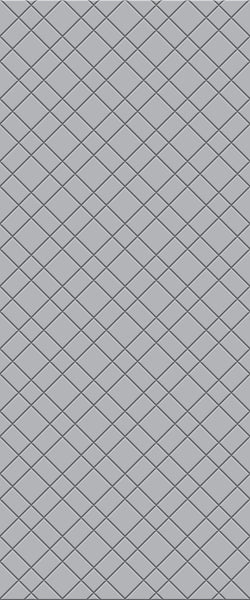 Grey Basket Weave Acrylic Shower Wall Panel 2440mm x 1220mm (3mm Thick) - CladdTech