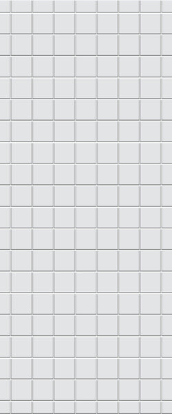 Grey Checkerboard Acrylic Shower Wall Panel 2440mm x 1220mm (3mm Thick) - CladdTech