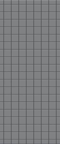 Grey Checkerboard Acrylic Shower Wall Panel 2440mm x 1220mm (3mm Thick) - CladdTech
