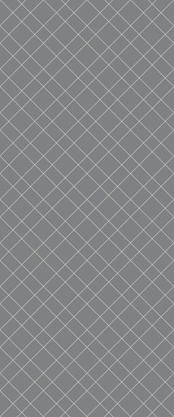 Grey Basket Weave Acrylic Shower Wall Panel 2440mm x 1220mm (3mm Thick) - CladdTech