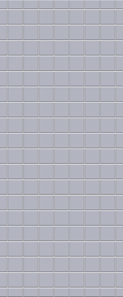 Grey Checkerboard Acrylic Shower Wall Panel 2440mm x 1220mm (3mm Thick) - CladdTech
