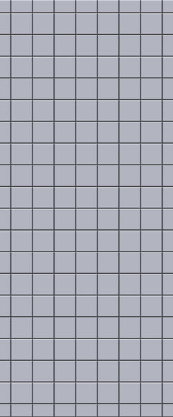 Grey Checkerboard Acrylic Shower Wall Panel 2440mm x 1220mm (3mm Thick) - CladdTech