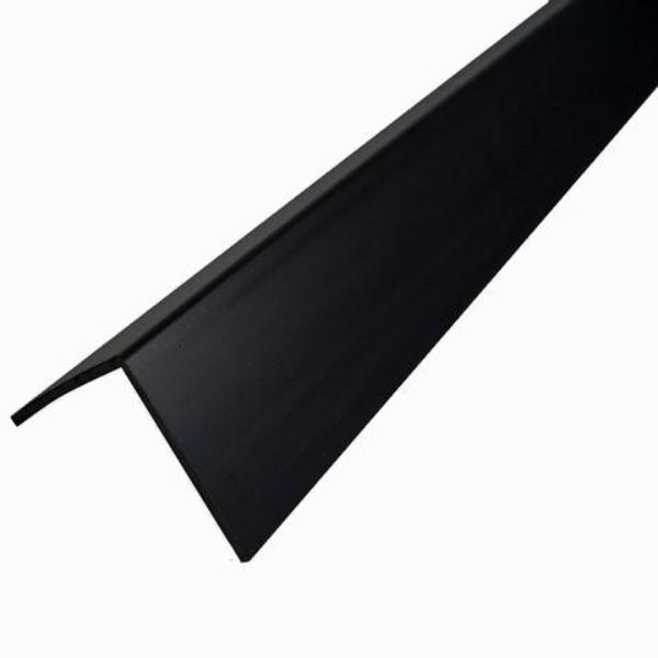 Black Rigid Angle Corner Trim 25 x 25mm For 10mm Bathroom Panels - Claddtech