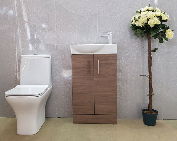 Grey Sparkle 5mm PVC Panels For Walls - Claddtech