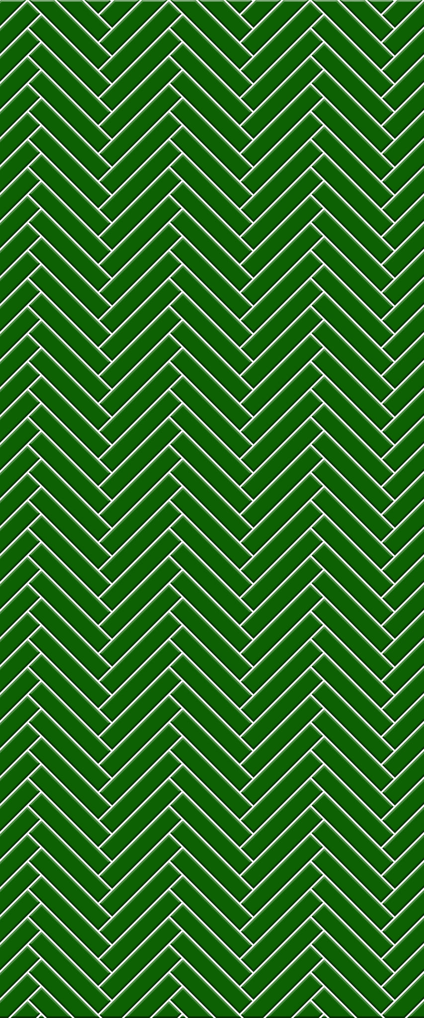 Green Double Herringbone Tile Acrylic Shower Wall Panel 2440mm x 1220mm (3mm Thick)