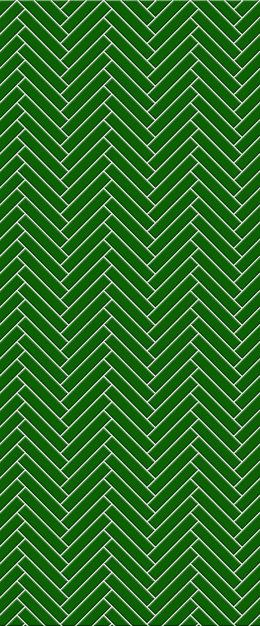 Green Double Herringbone Tile Acrylic Shower Wall Panel 2440mm x 1220mm (3mm Thick)