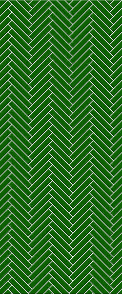 Green Double Herringbone Tile Acrylic Shower Wall Panel 2440mm x 1220mm (3mm Thick)