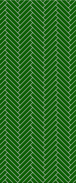 Green Double Herringbone Tile Acrylic Shower Wall Panel 2440mm x 1220mm (3mm Thick)