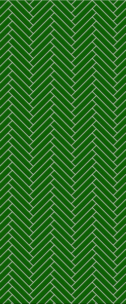 Green Double Herringbone Tile Acrylic Shower Wall Panel 2440mm x 1220mm (3mm Thick)