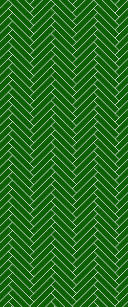 Green Double Herringbone Tile Acrylic Shower Wall Panel 2440mm x 1220mm (3mm Thick)
