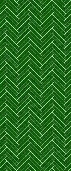Green Double Herringbone Tile Acrylic Shower Wall Panel 2440mm x 1220mm (3mm Thick)