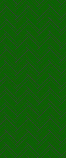 Sample of Green Double Herringbone Tile Acrylic Shower Wall Panel 2440mm x 1220mm