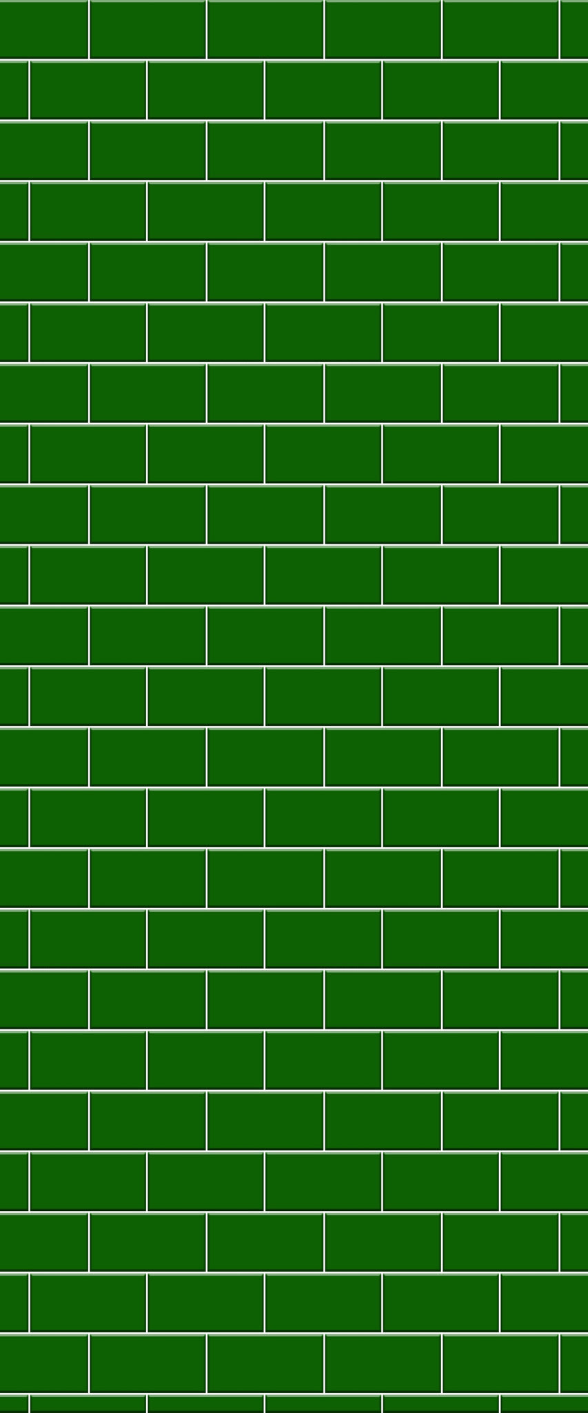 Green Subway Tile Acrylic Shower Wall Panel 2440mm x 1220mm - CladdTech