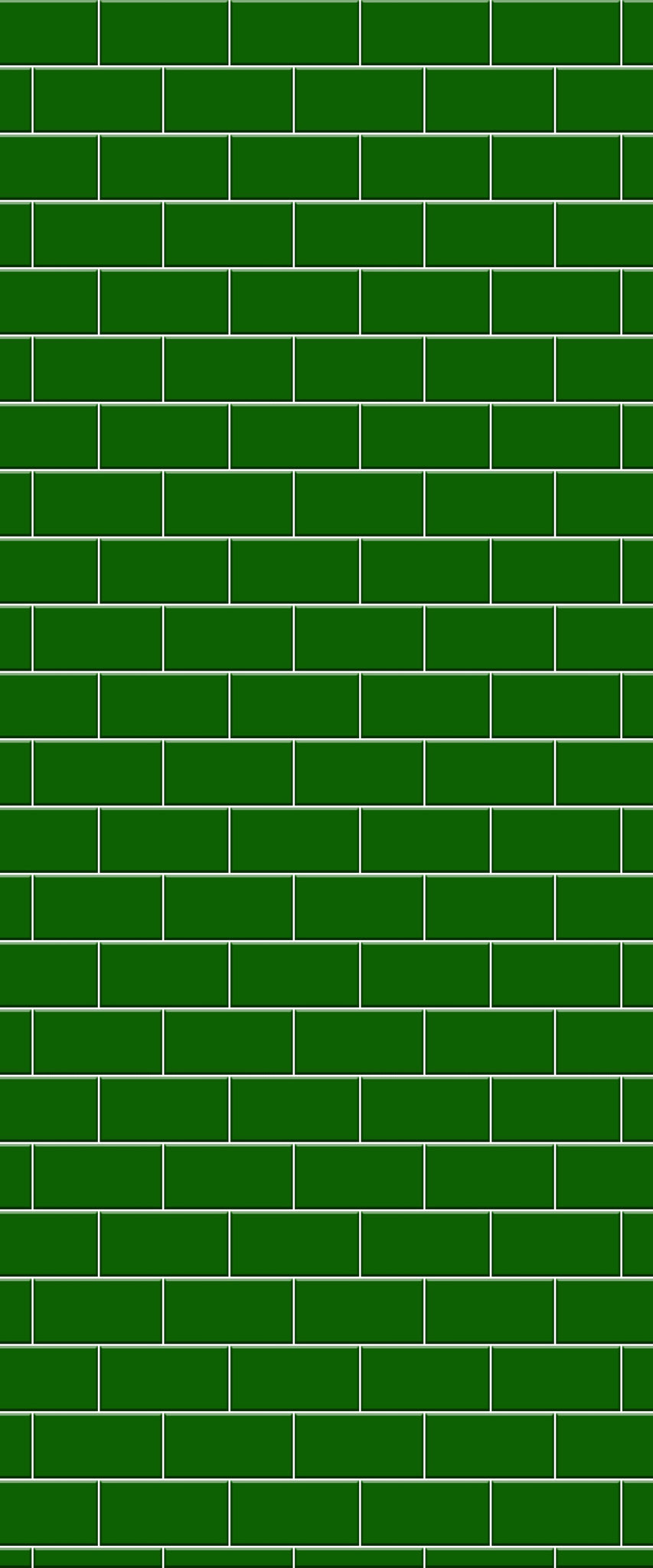 Green Subway Tile Acrylic Shower Wall Panel 2440mm x 1220mm - CladdTech