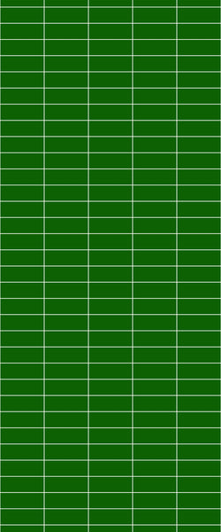 Green Horizontal Block Tile Acrylic Shower Wall Panel 2440mm x 1220mm (3mm Thick) - CladdTech