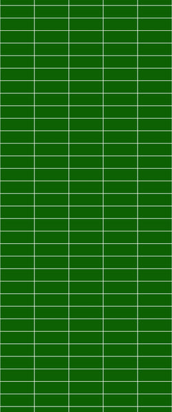 Green Horizontal Block Tile Acrylic Shower Wall Panel 2440mm x 1220mm (3mm Thick) - CladdTech