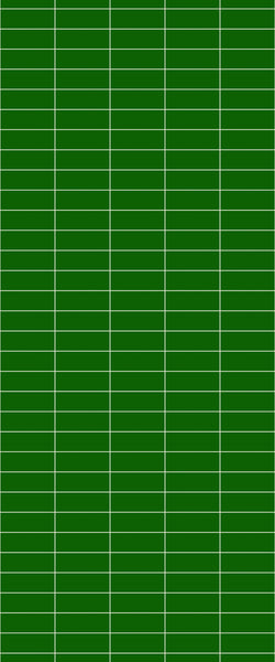 Green Horizontal Block Tile Acrylic Shower Wall Panel 2440mm x 1220mm (3mm Thick) - CladdTech