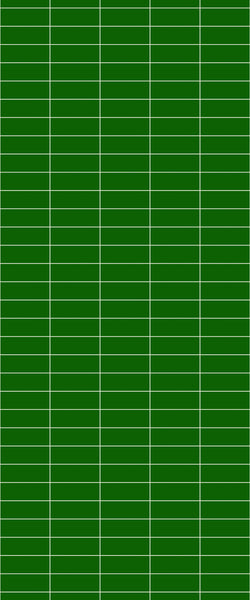 Green Horizontal Block Tile Acrylic Shower Wall Panel 2440mm x 1220mm (3mm Thick) - CladdTech