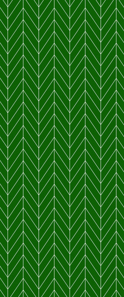 Green Chevron Tile Acrylic Shower Wall Panel 2440mm x 1220mm (3mm Thick) - CladdTech