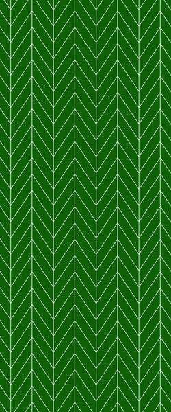 Green Chevron Tile Acrylic Shower Wall Panel 2440mm x 1220mm (3mm Thick) - CladdTech