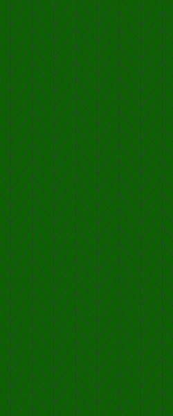 Green Chevron Tile Acrylic Shower Wall Panel 2440mm x 1220mm (3mm Thick) - CladdTech