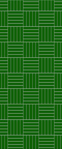 Green Mosaic Tile Acrylic Shower Wall Panel 2440mm x 1220mm (3mm Thick) - CladdTech