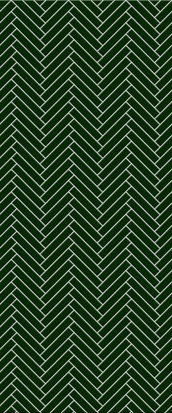 Sample of Green Double Herringbone Tile Acrylic Shower Wall Panel 2440mm x 1220mm