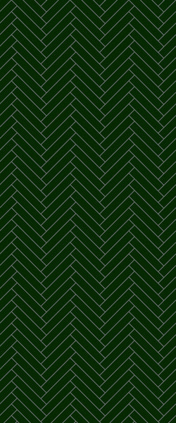 Green Double Herringbone Tile Acrylic Shower Wall Panel 2440mm x 1220mm (3mm Thick)