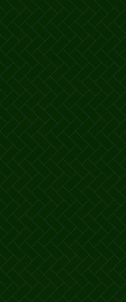 Green Diagonal Herringbone Tile Acrylic Shower Wall Panel 2440mm x 1220mm (3mm Thick) - CladdTech