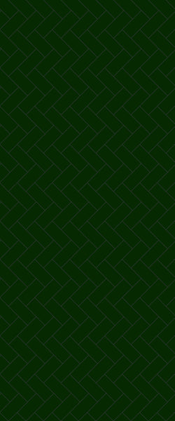 Green Diagonal Herringbone Tile Acrylic Shower Wall Panel 2440mm x 1220mm (3mm Thick) - CladdTech