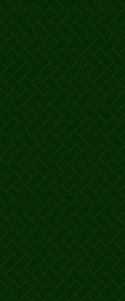 Green Diagonal Herringbone Tile Acrylic Shower Wall Panel 2440mm x 1220mm (3mm Thick) - CladdTech