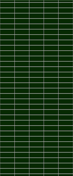 Green Horizontal Block Tile Acrylic Shower Wall Panel 2440mm x 1220mm (3mm Thick) - CladdTech