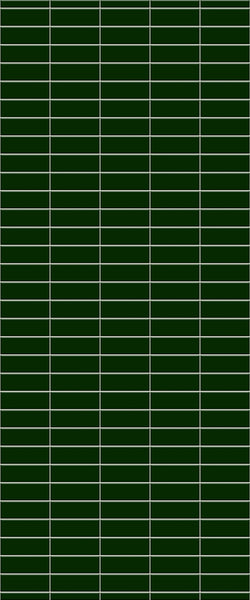 Green Horizontal Block Tile Acrylic Shower Wall Panel 2440mm x 1220mm (3mm Thick) - CladdTech