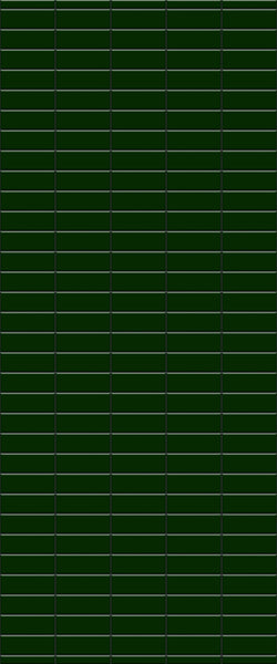 Green Horizontal Block Tile Acrylic Shower Wall Panel 2440mm x 1220mm (3mm Thick) - CladdTech