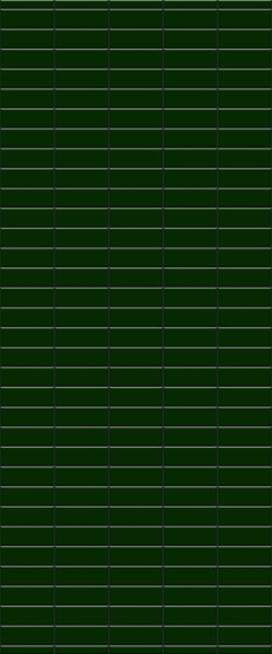 Green Horizontal Block Tile Acrylic Shower Wall Panel 2440mm x 1220mm (3mm Thick) - CladdTech