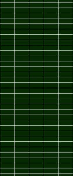 Green Horizontal Block Tile Acrylic Shower Wall Panel 2440mm x 1220mm (3mm Thick) - CladdTech