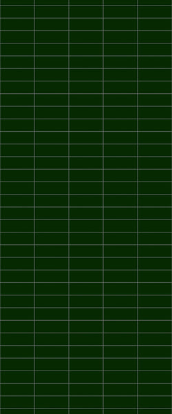 Green Horizontal Block Tile Acrylic Shower Wall Panel 2440mm x 1220mm (3mm Thick) - CladdTech