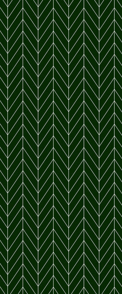 Green Chevron Tile Acrylic Shower Wall Panel 2440mm x 1220mm (3mm Thick) - CladdTech