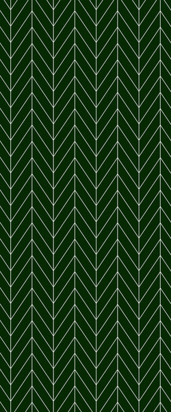 Green Chevron Tile Acrylic Shower Wall Panel 2440mm x 1220mm (3mm Thick) - CladdTech