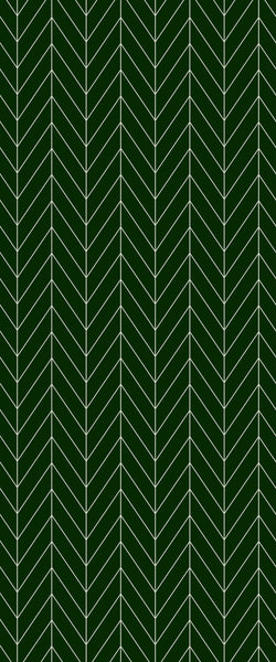 Green Chevron Tile Acrylic Shower Wall Panel 2440mm x 1220mm (3mm Thick) - CladdTech