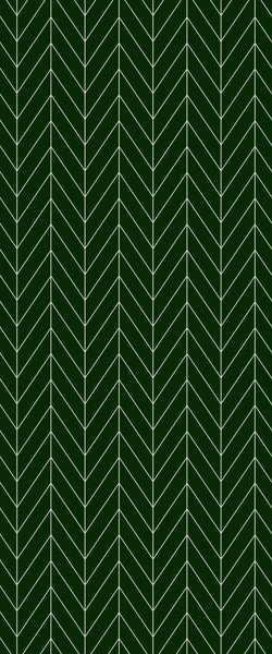 Green Chevron Tile Acrylic Shower Wall Panel 2440mm x 1220mm (3mm Thick) - CladdTech