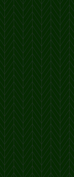 Green Chevron Tile Acrylic Shower Wall Panel 2440mm x 1220mm (3mm Thick) - CladdTech