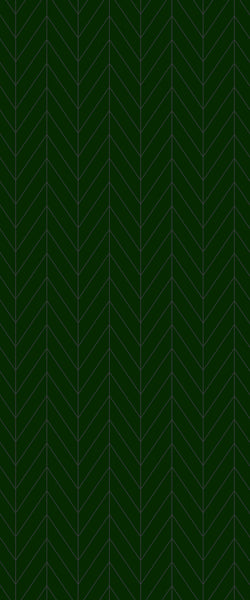 Green Chevron Tile Acrylic Shower Wall Panel 2440mm x 1220mm (3mm Thick) - CladdTech
