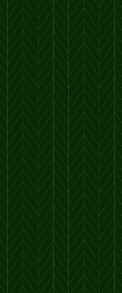 Green Chevron Tile Acrylic Shower Wall Panel 2440mm x 1220mm (3mm Thick) - CladdTech