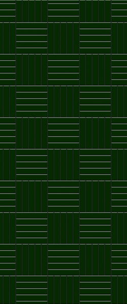 Green Mosaic Tile Acrylic Shower Wall Panel 2440mm x 1220mm (3mm Thick) - CladdTech
