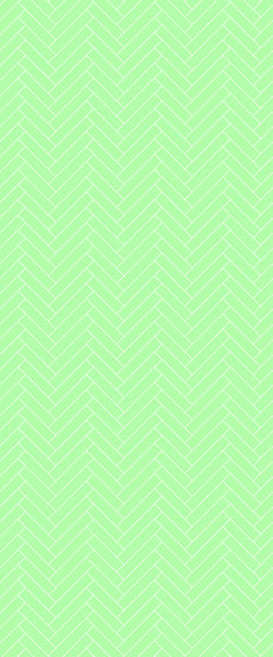 Green Single Herringbone Tile Acrylic Shower Wall Panel 2440mm x 1220mm (3mm Thick) - CladdTech