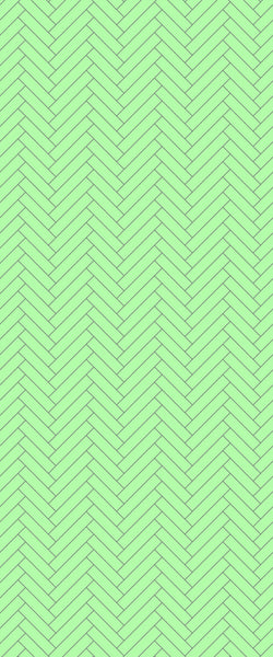 Green Single Herringbone Tile Acrylic Shower Wall Panel 2440mm x 1220mm (3mm Thick) - CladdTech