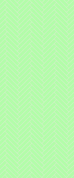 Sample of Green Double Herringbone Tile Acrylic Shower Wall Panel 2440mm x 1220mm