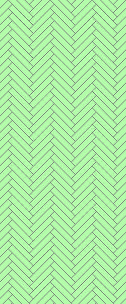Green Double Herringbone Tile Acrylic Shower Wall Panel 2440mm x 1220mm (3mm Thick)